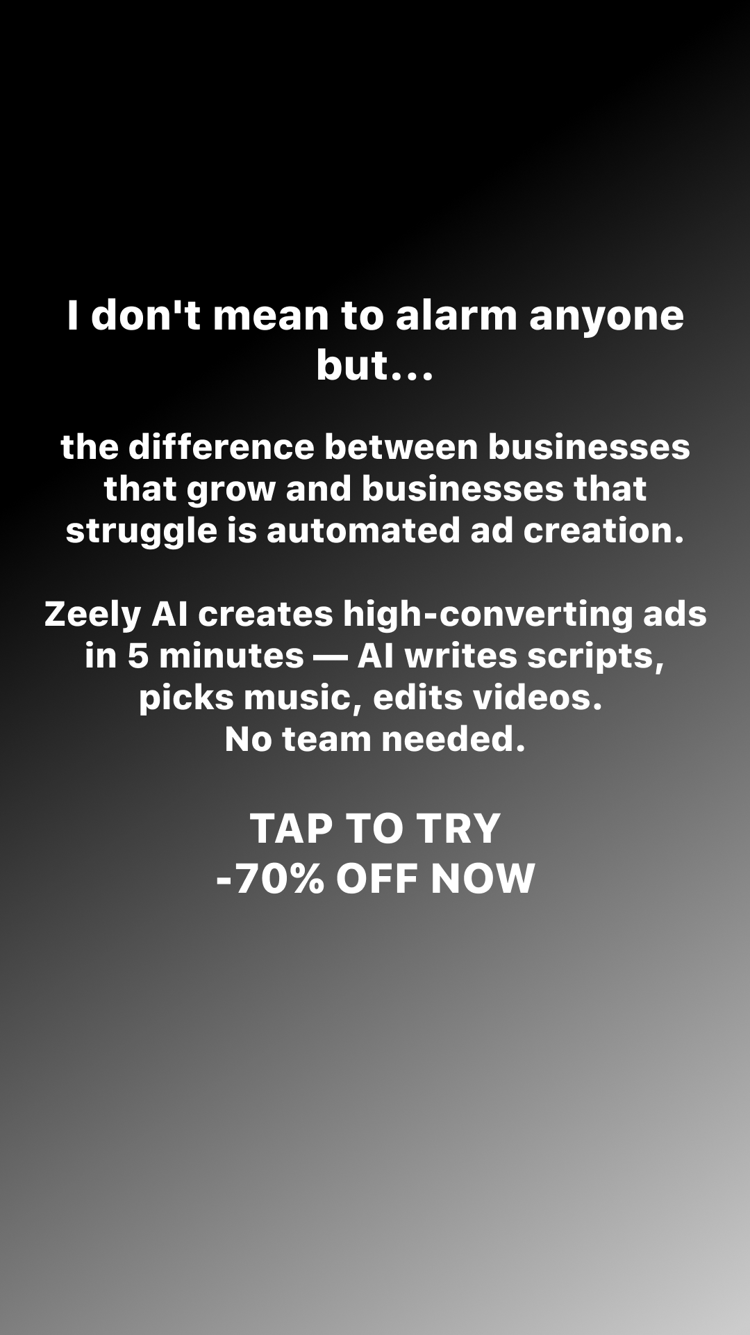 Zeely: AI Ads Maker Facebook ad