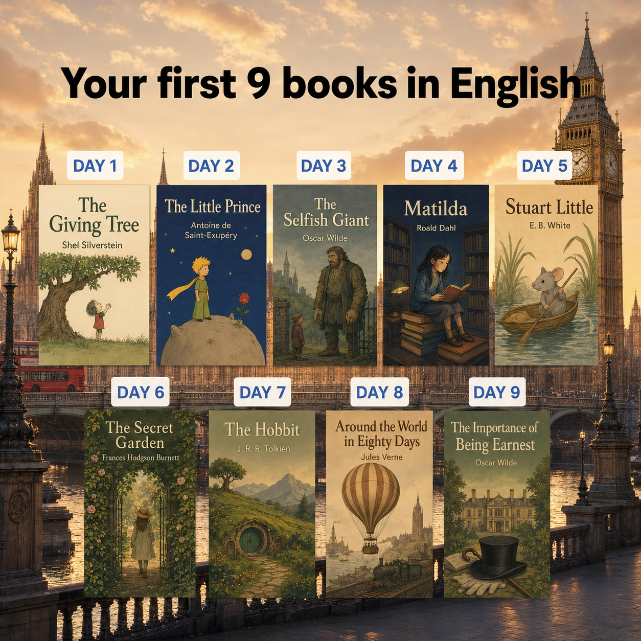 Eppika Facebook ad: Learn English By Reading Books