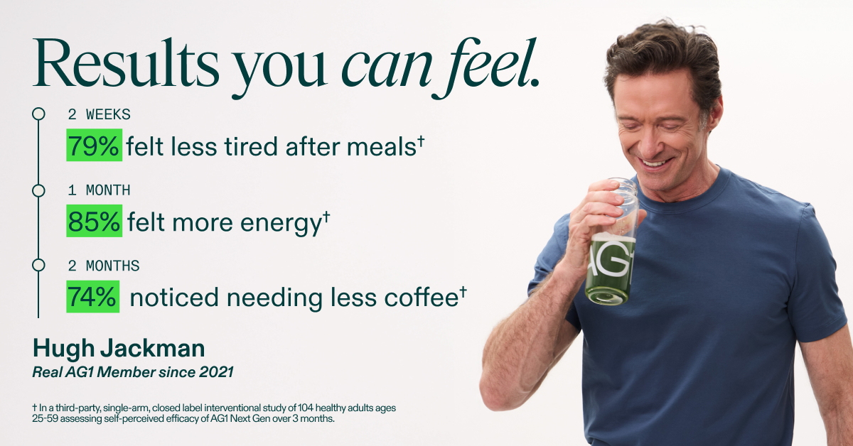 AG1 by Athletic Greens Facebook ad