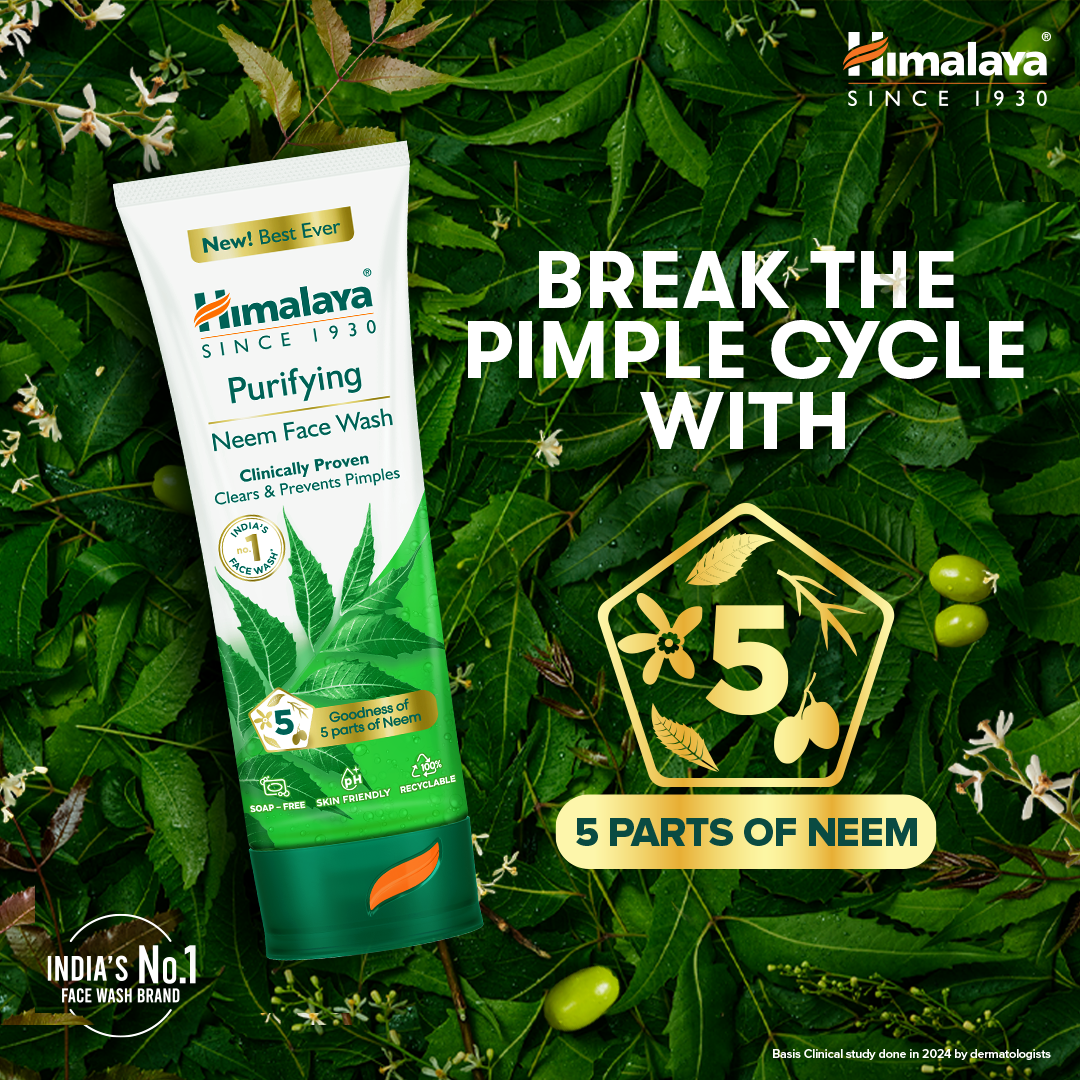 Himalaya FaceCare Facebook ad: Skip the pimple episodes