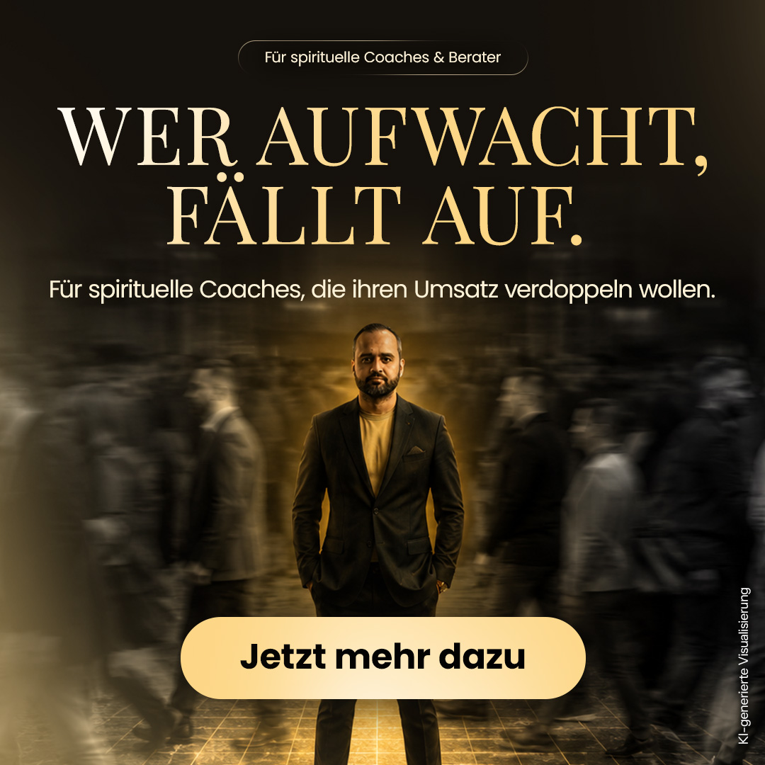 NOW Facebook ad: Du bist nicht zu spirituell für Geld. Du hast nur nie…