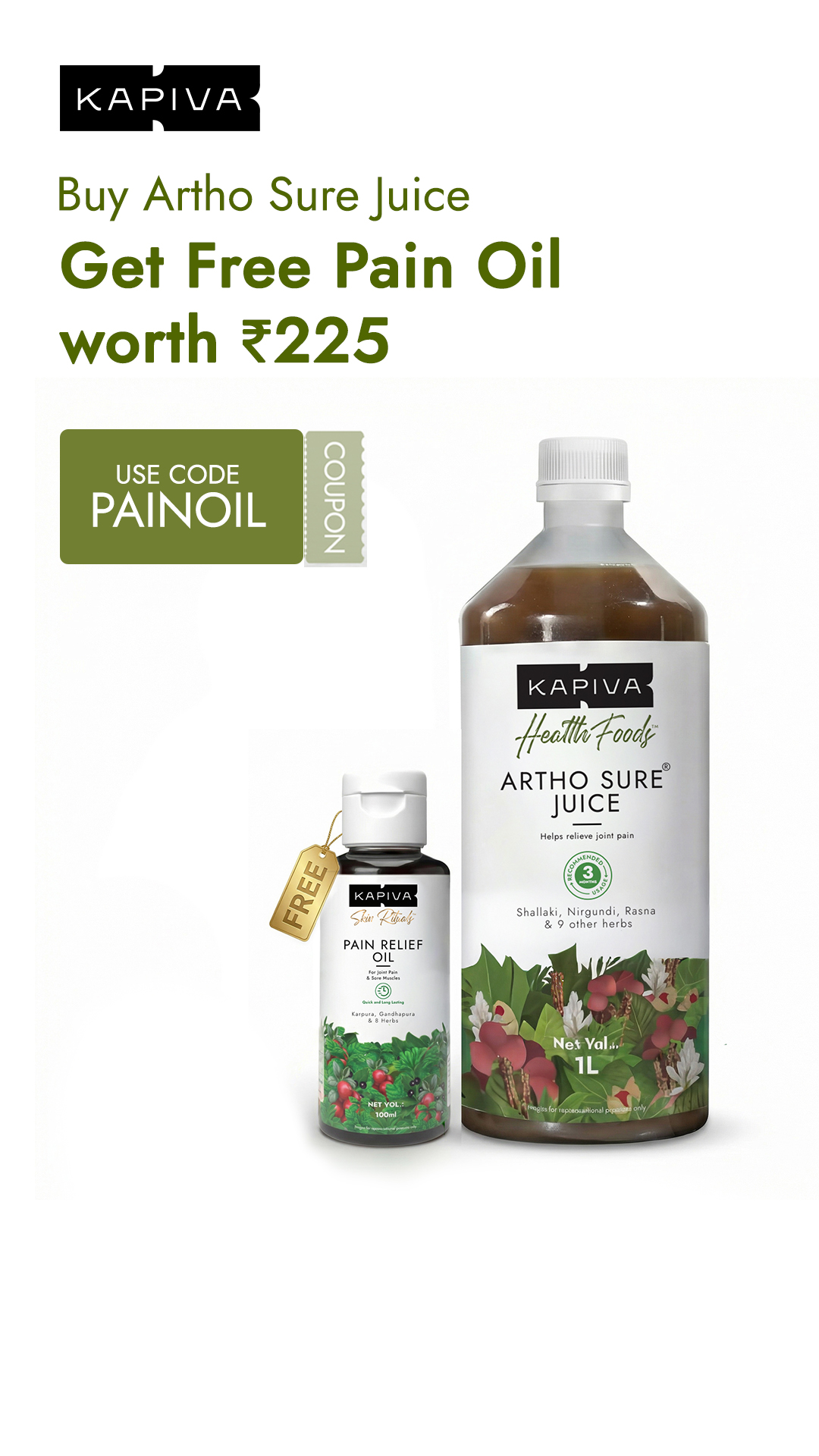 Chronic Health Solutions by Kapiva Facebook ad