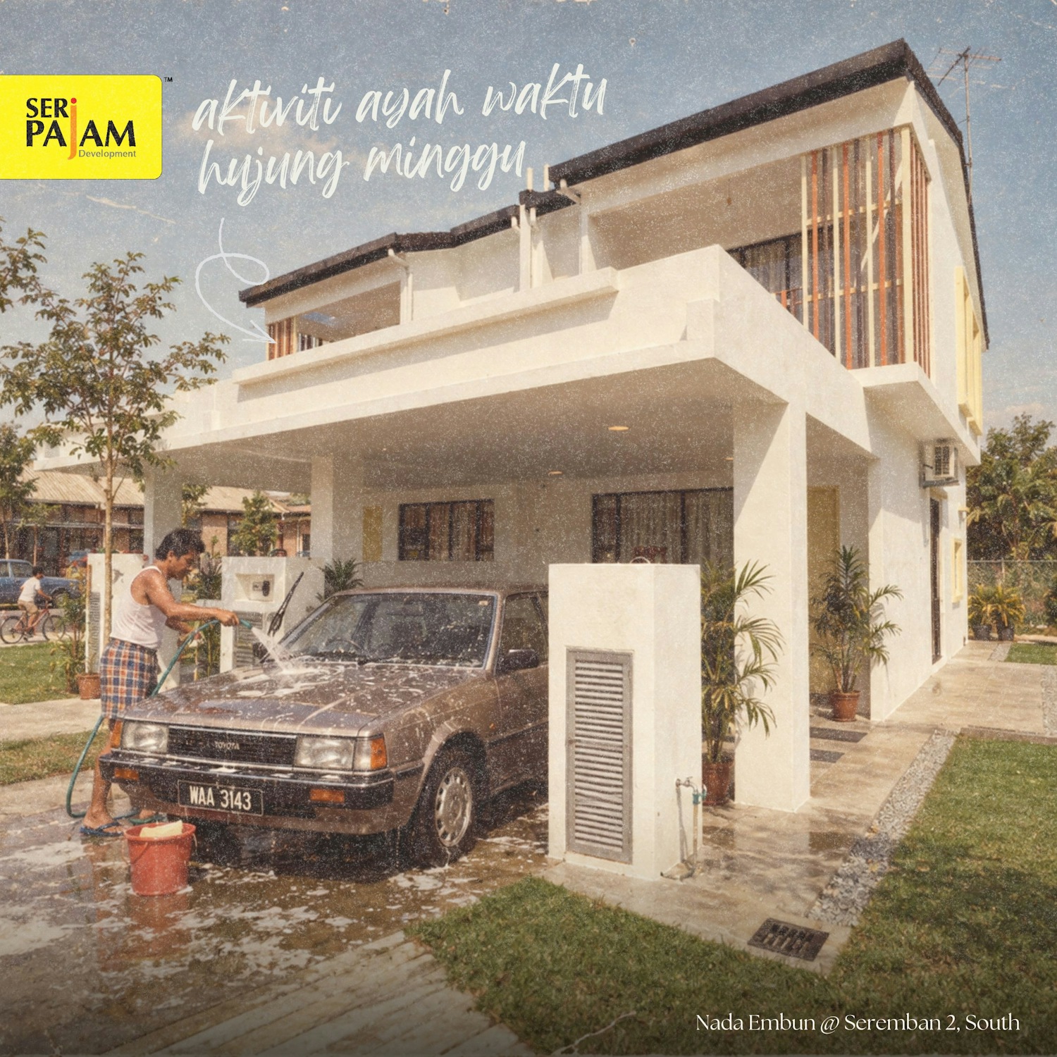 Seri Pajam Home Facebook ad: Joining the bandwagon, here's a little 80s nostalgia…