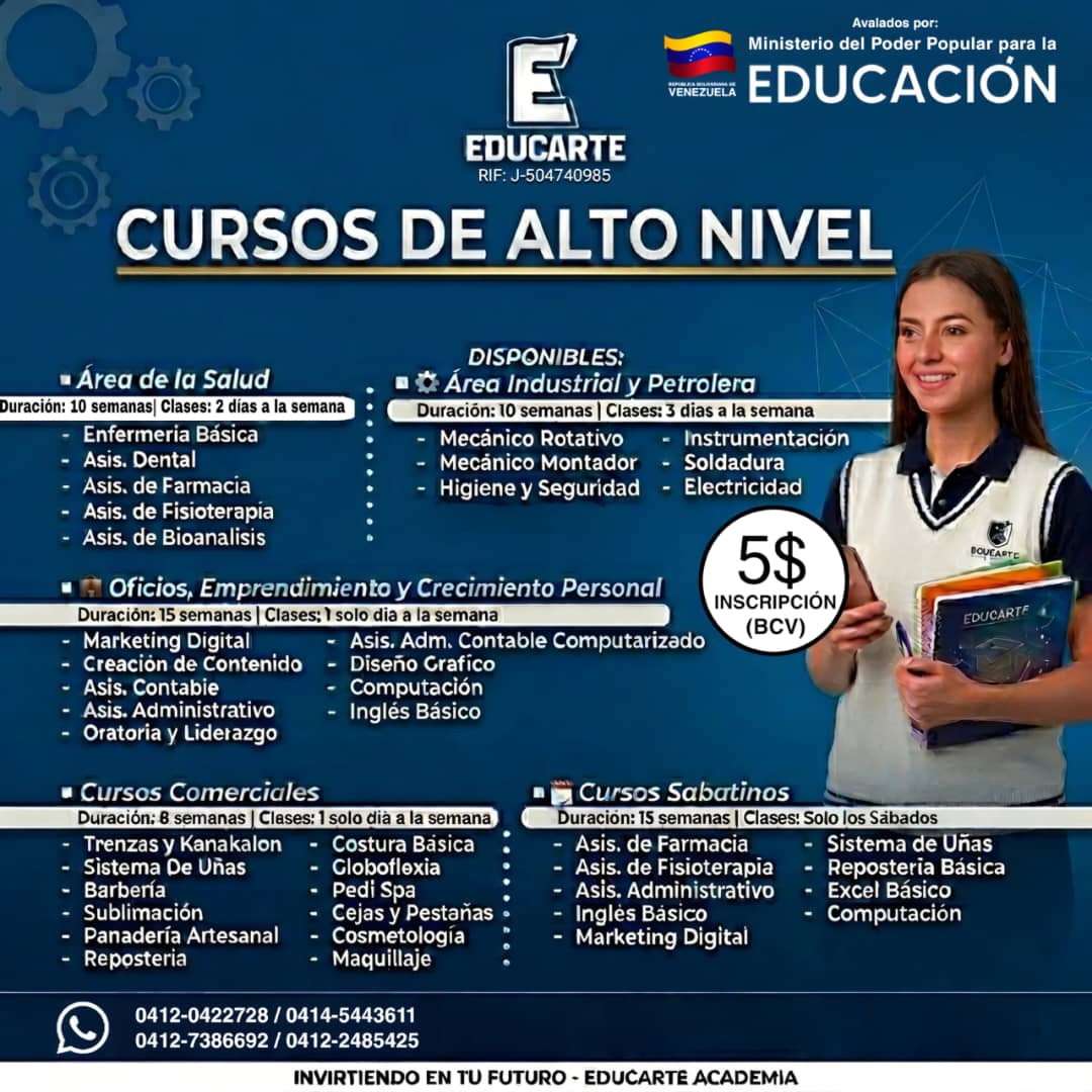 Educarte Facebook ad: Chatea con nosotros