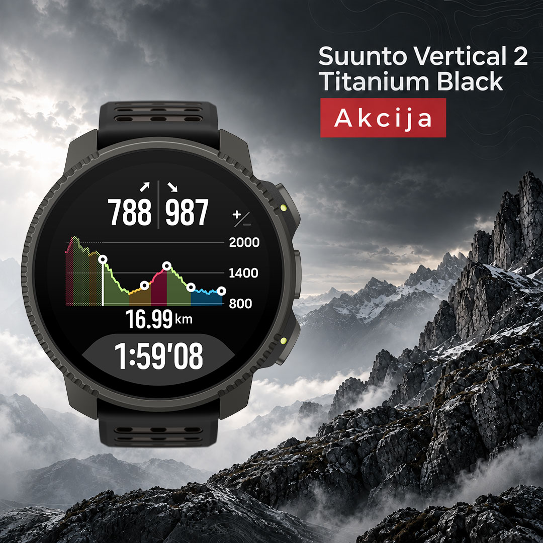 Urarna Lečnik Facebook ad: AKCIJA - Suunto Vertical 2 Titanium Black