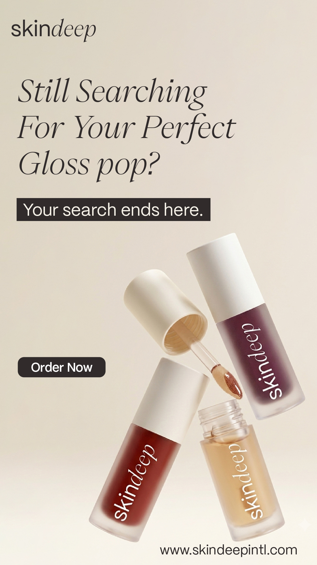 Skin Deep Facebook ad