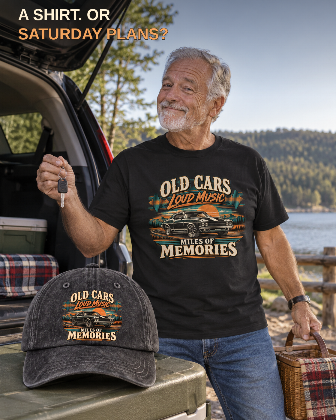 Oldmanism Facebook ad: Keys, A Picnic, And A Possibility