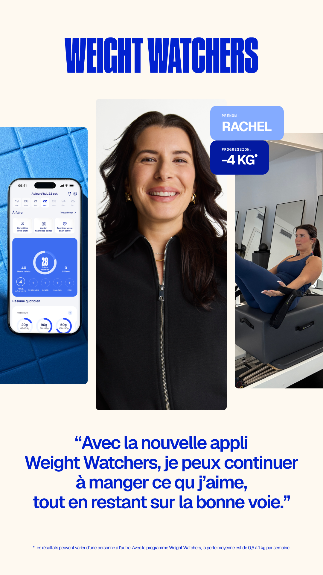 WeightWatchers Facebook ad