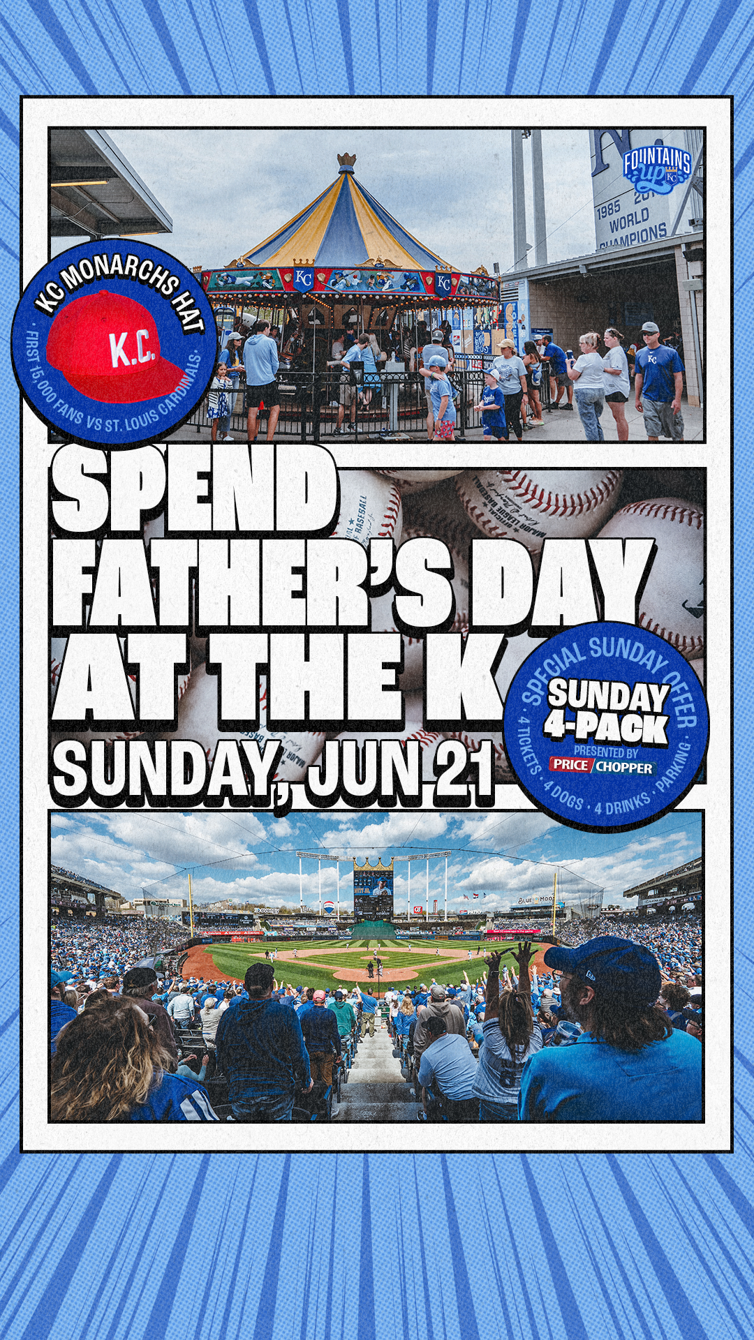 Kansas City Royals Facebook ad