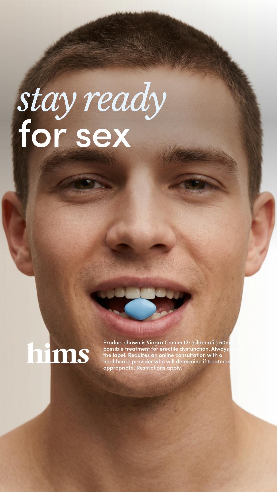 hims Facebook ad