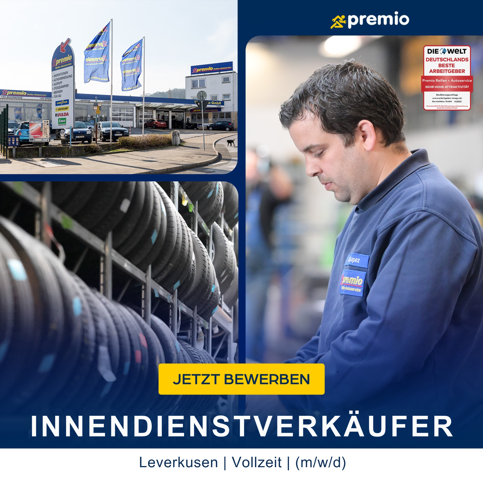 Premio W. Johann Facebook ad: Werde unser Innendienstverkäufer! (m/w/d)