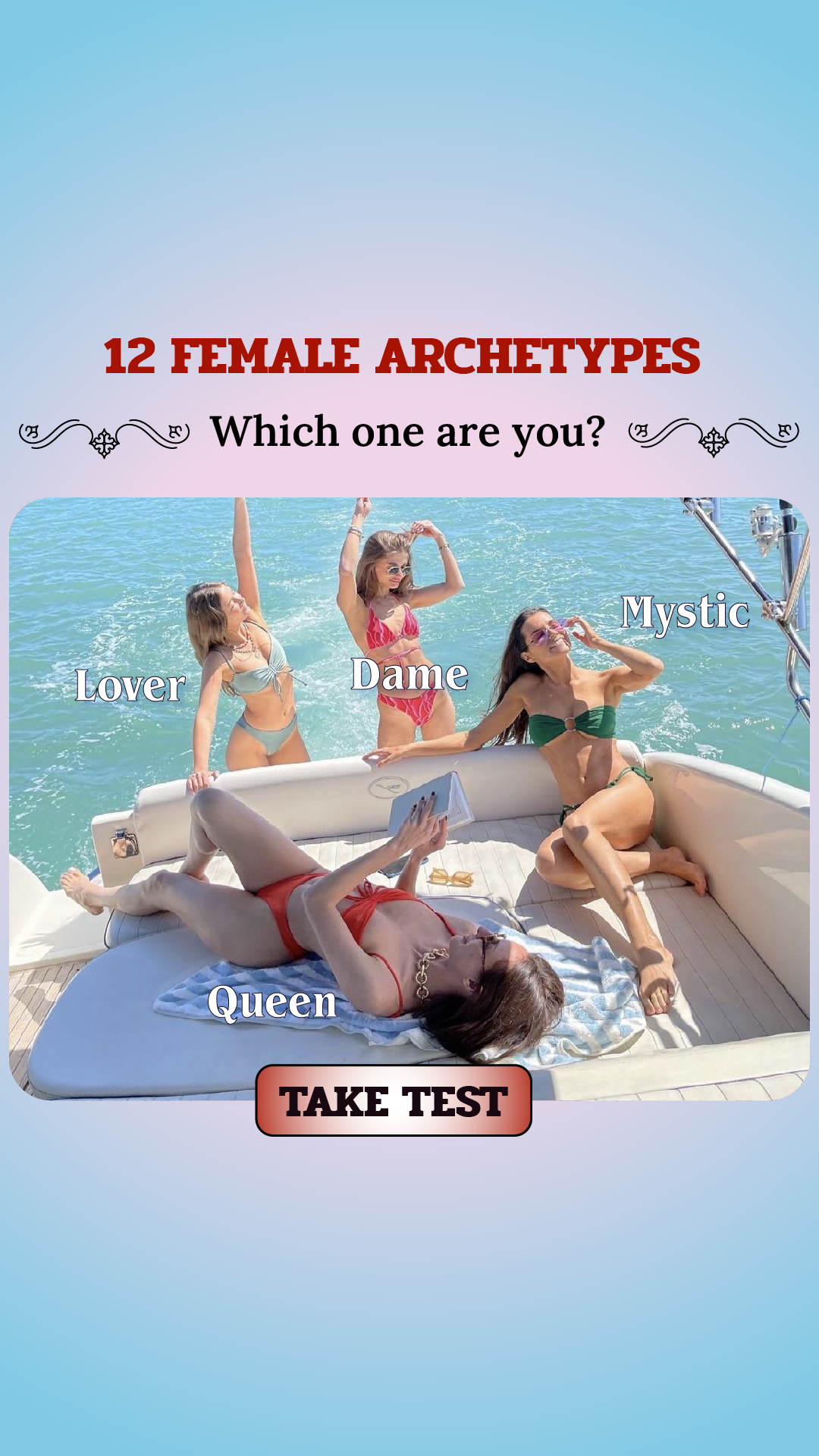 Personality Type Facebook ad