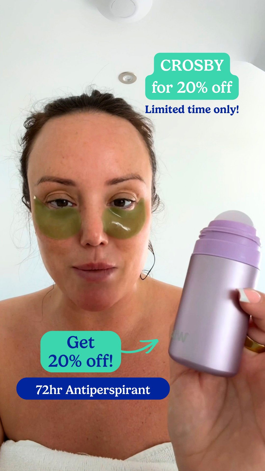 Wild Facebook ad: Get 20% off with code CROSBY