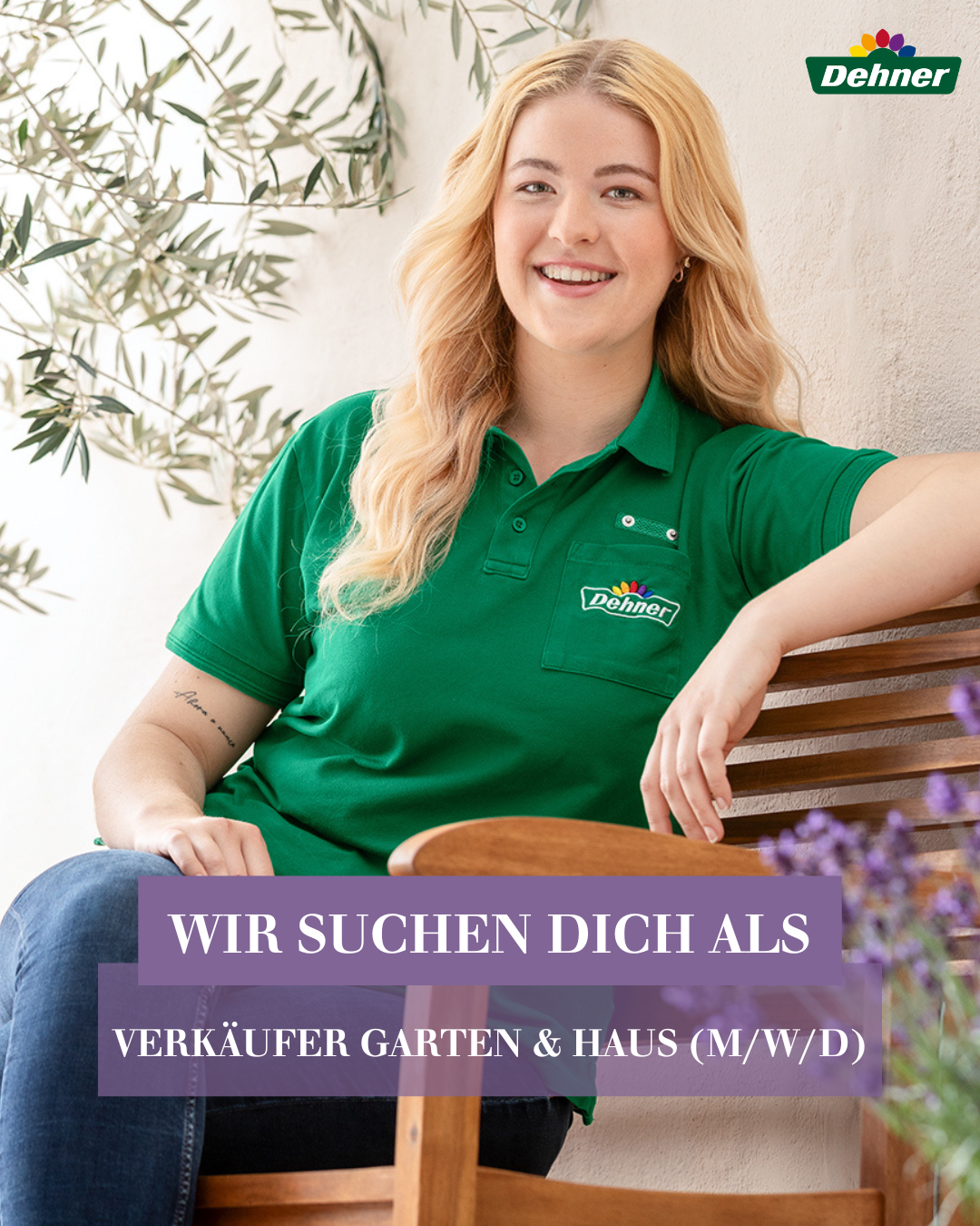 Dehner Karriere Facebook ad