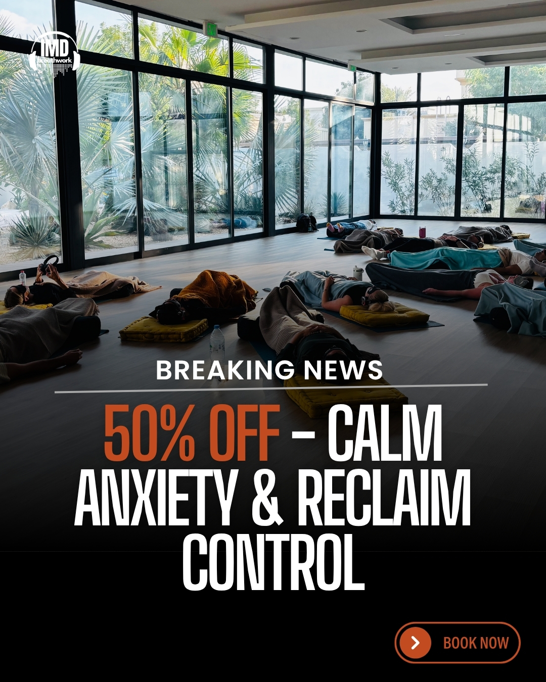 IMD Breathwork Facebook ad