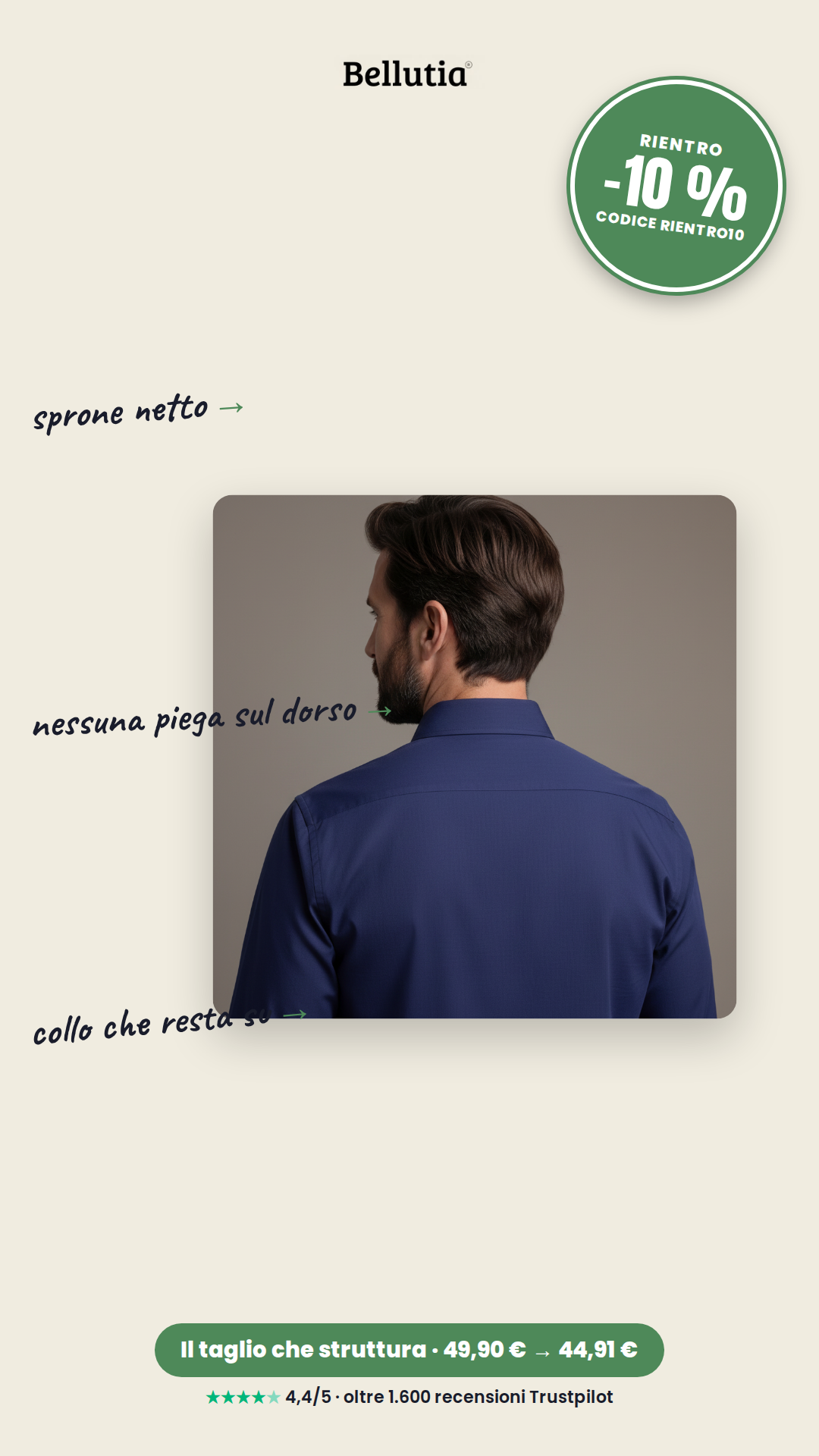 Bellutia Italia Facebook ad