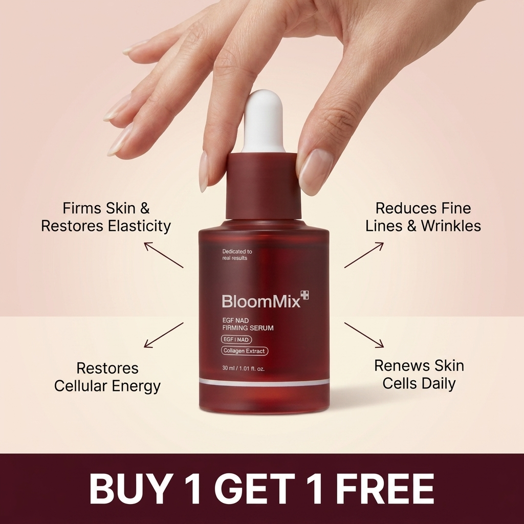 BloomMix Facebook ad: Limited Time, Buy 1 Get 1 Free