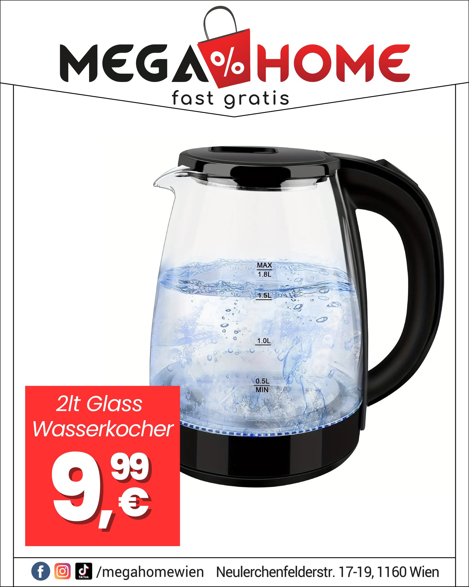 Megahome Wien ad creative
