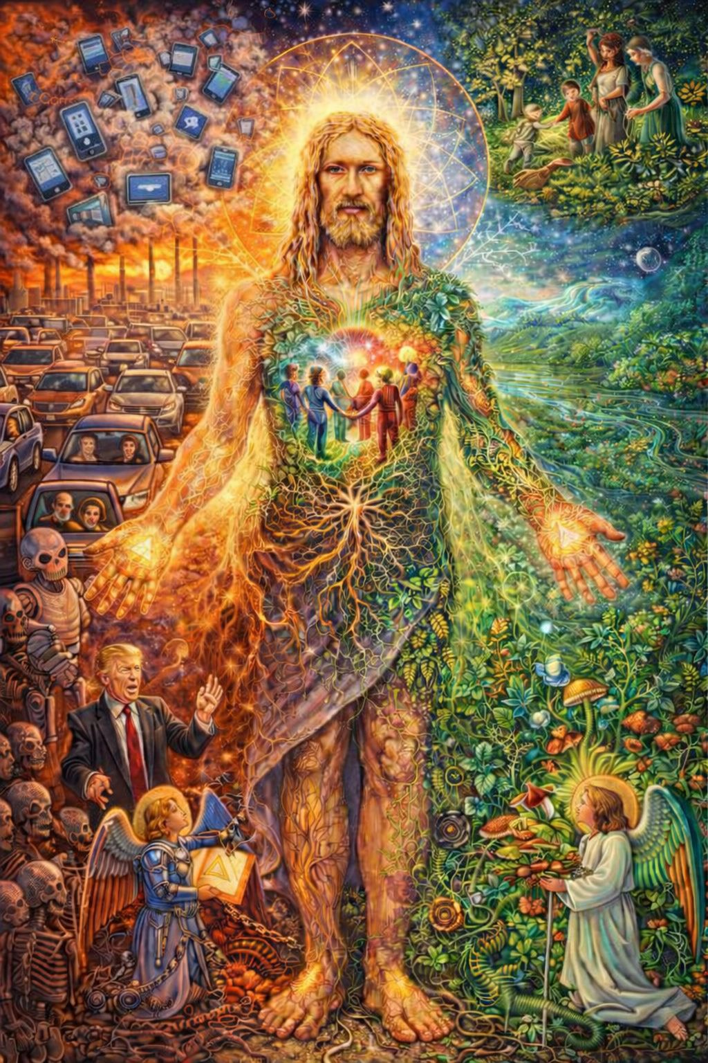 James Edward Christian Facebook ad: The Archonic Elite