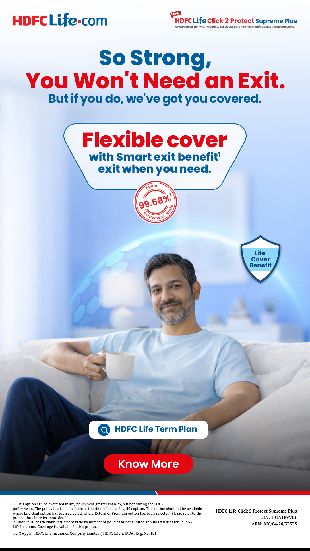 HDFC Life Facebook ad