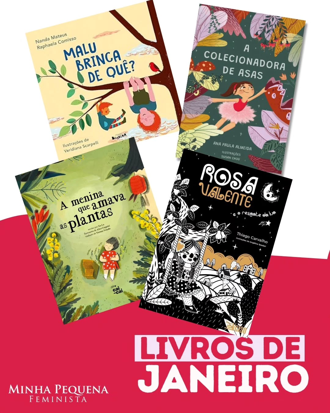 Minha Pequena Feminista Facebook ad: Janeiro na Minha Pequena Feminista