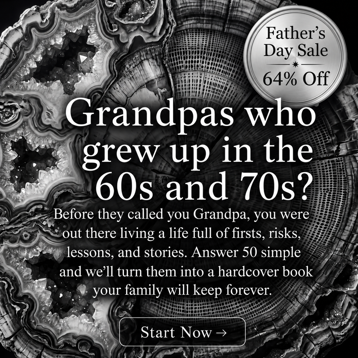 Memowrite Facebook ad