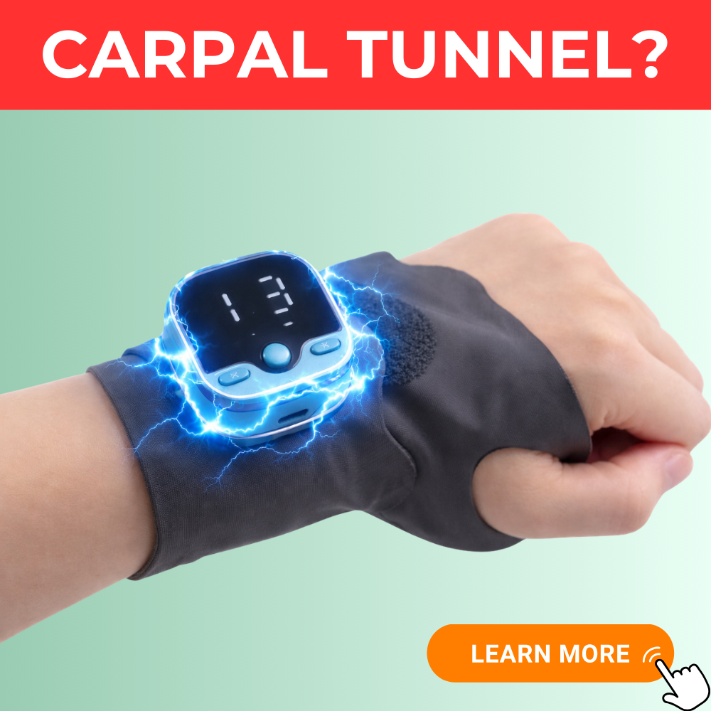 Arkalie Facebook ad: End the cycle of Carpal Tunnel pains