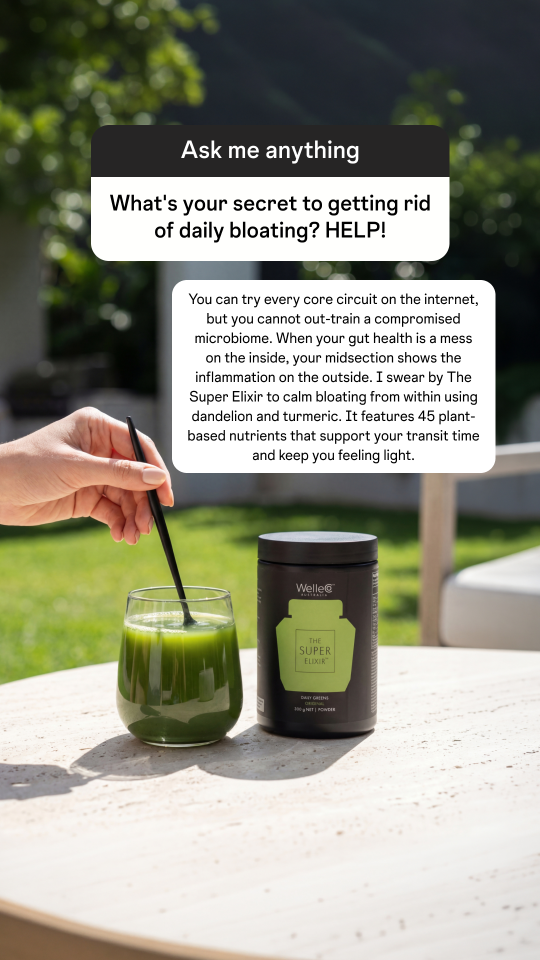 WelleCo Facebook ad