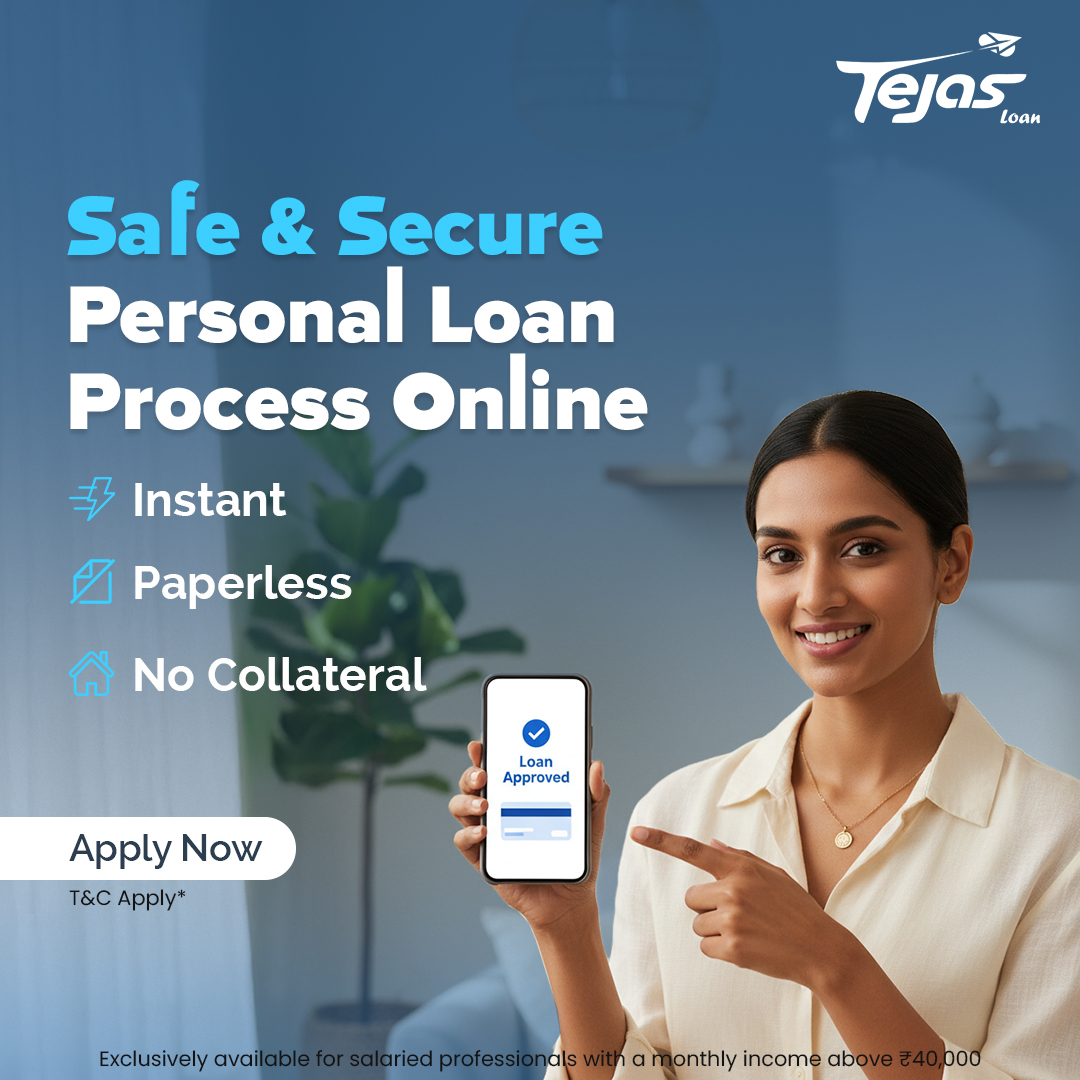 Tejas Loan Facebook ad: Instant Loans with Tejas Loan