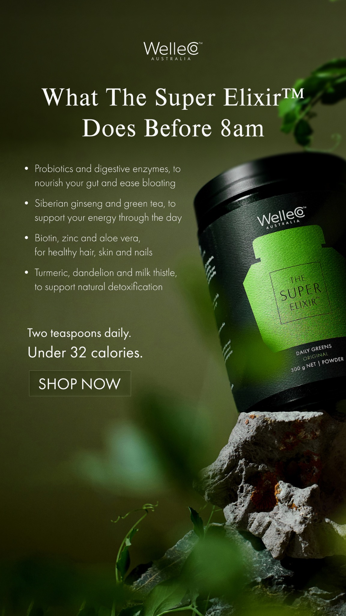 WelleCo Facebook ad