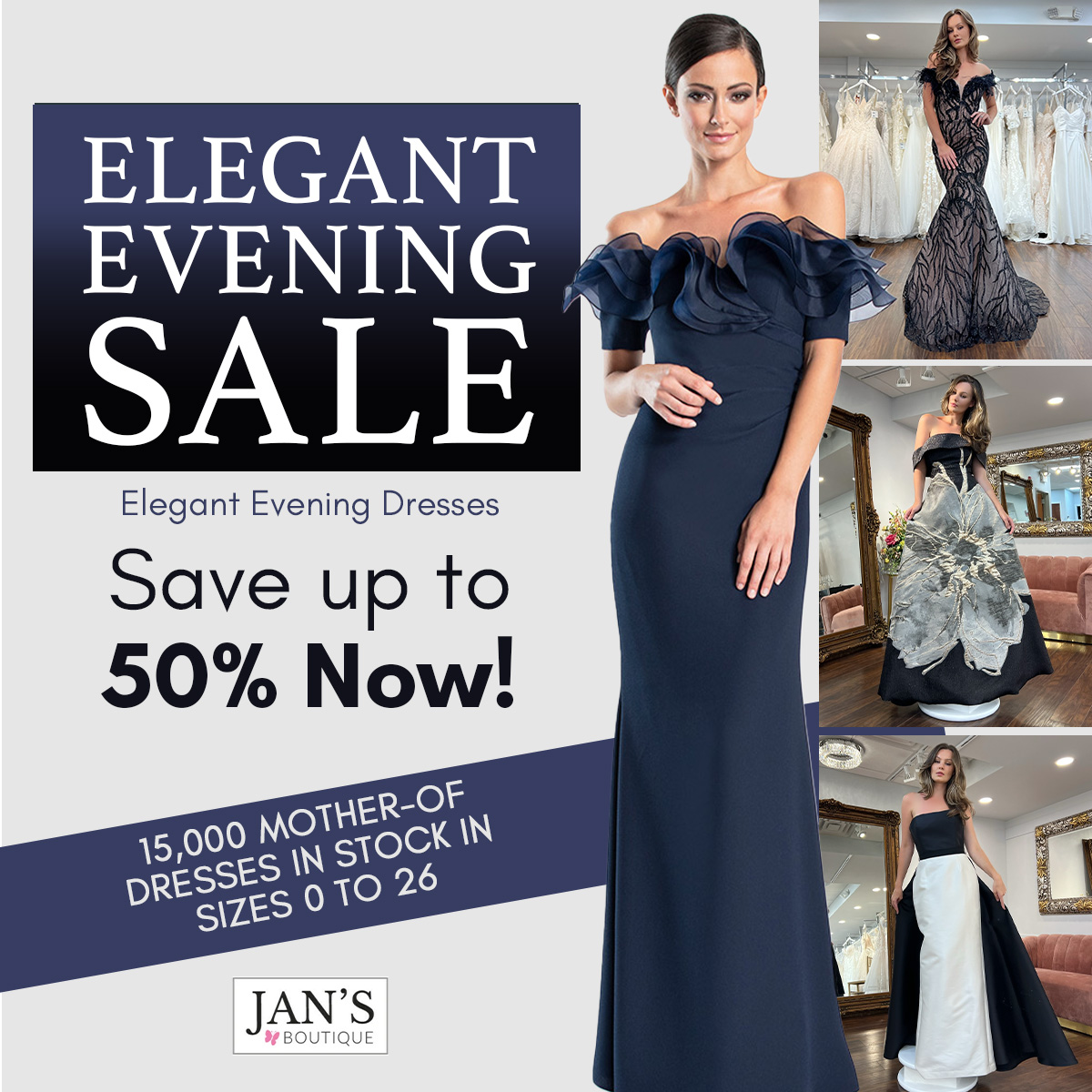 Jan's Boutique Facebook ad