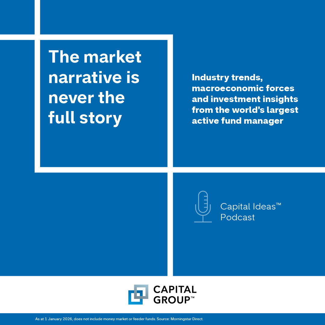 Capital Group Facebook ad: Capital Ideas Podcast