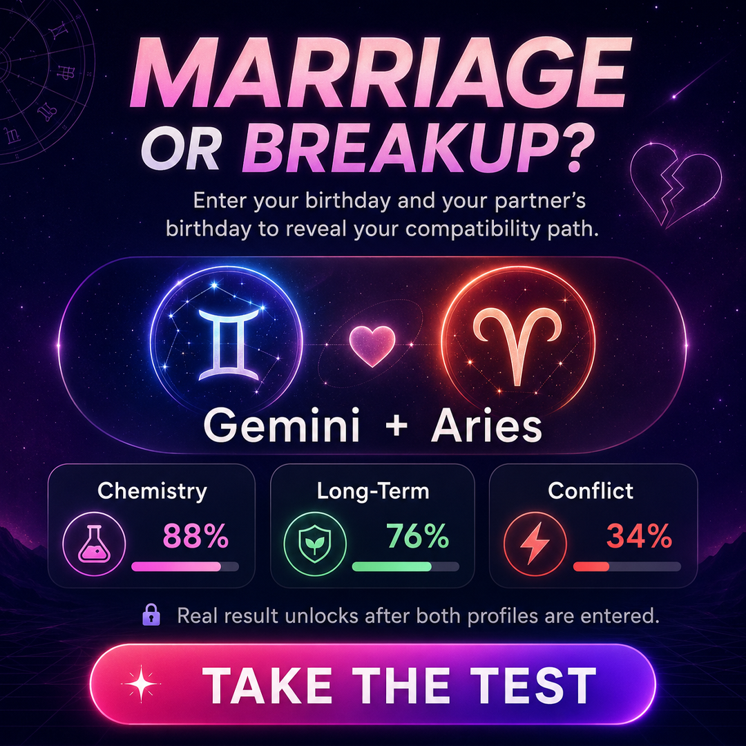 Personalized Astrology Facebook ad