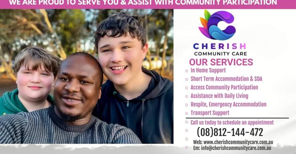Cherish Community Care Pty.Ltd Facebook ad