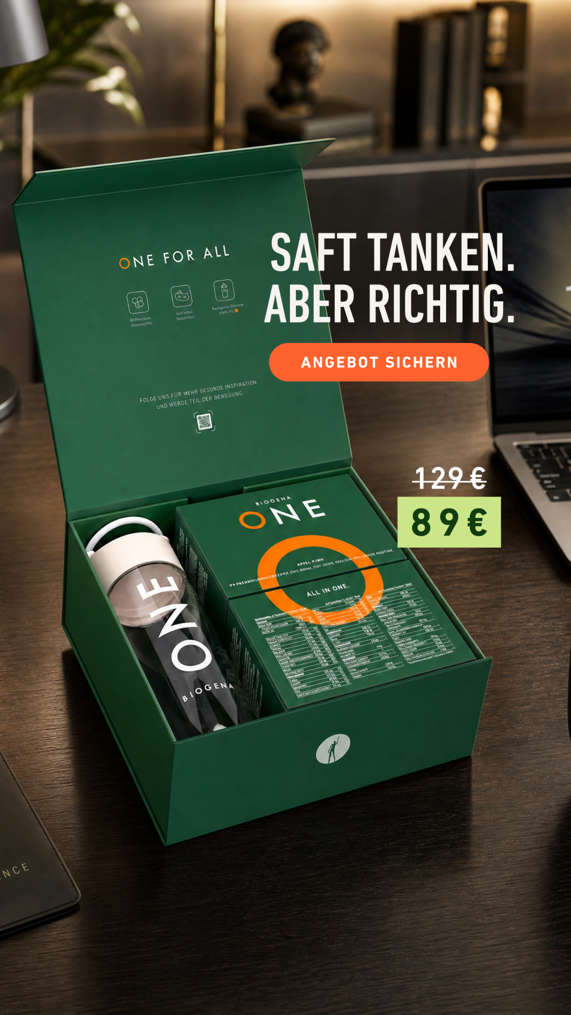 BIOGENA ONE Facebook ad