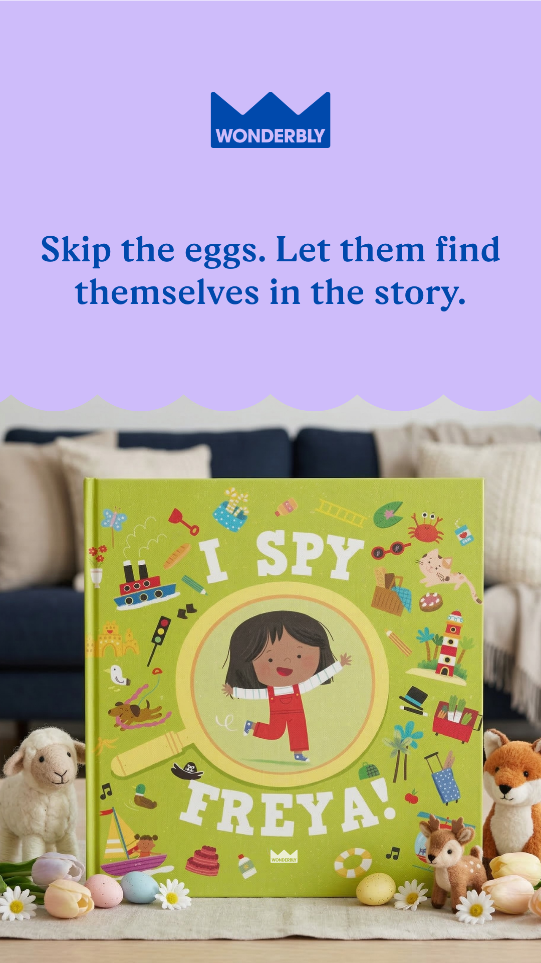 Wonderbly Facebook ad