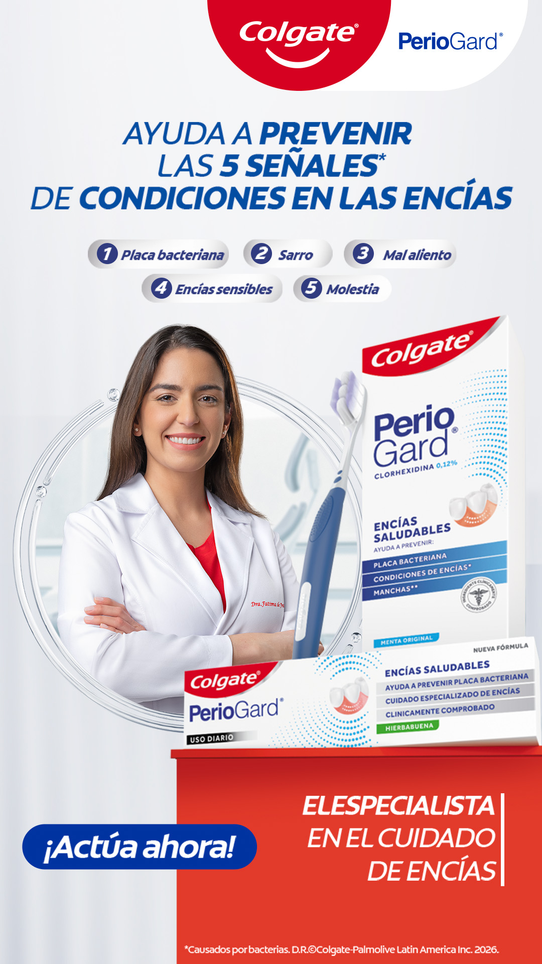 Colgate Latinoamérica Facebook ad