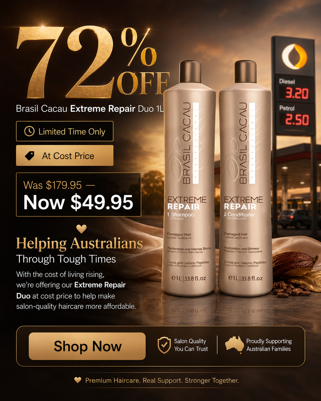 Hair & Beauty World Facebook ad