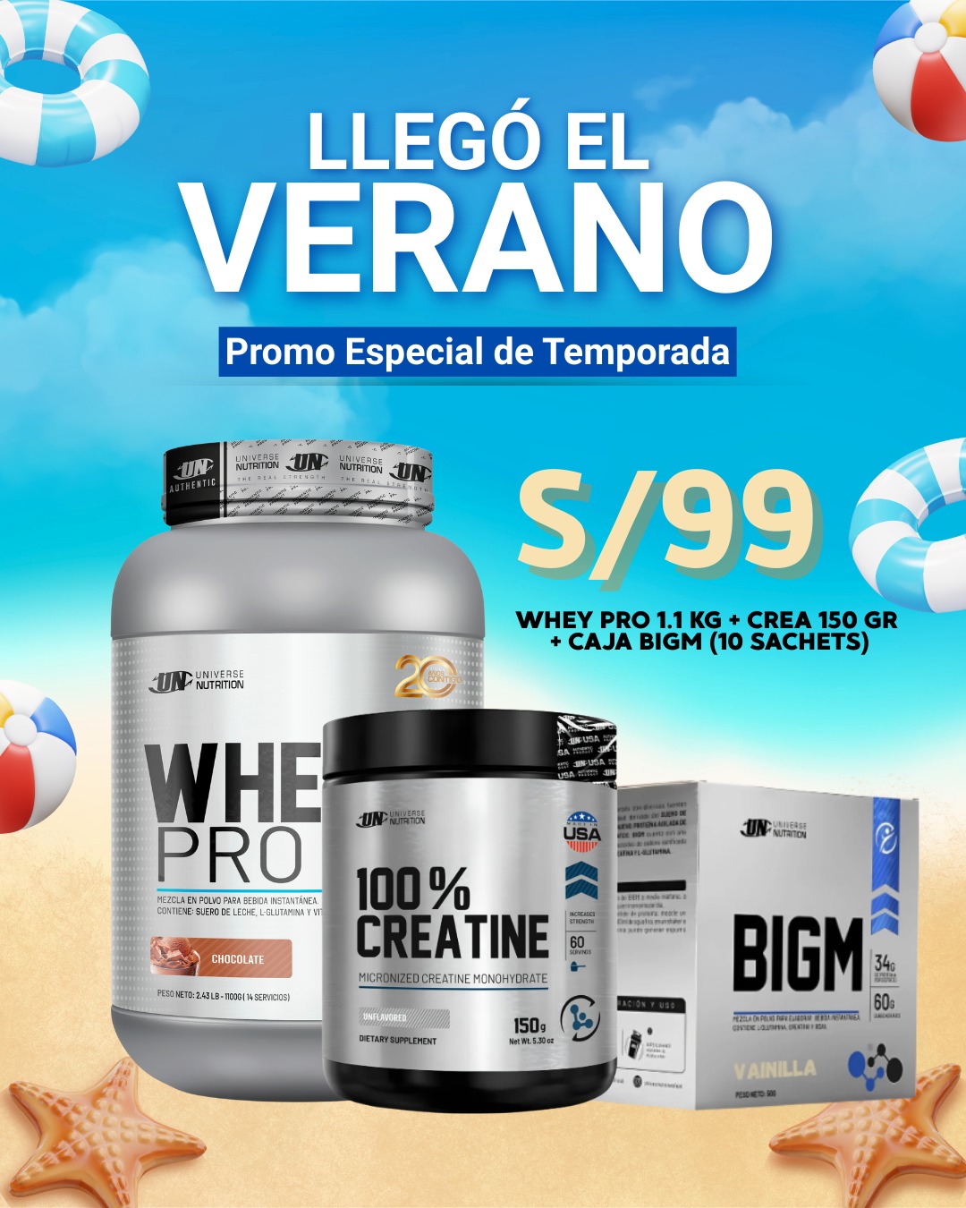 Proteinas Perú D&G Facebook ad
