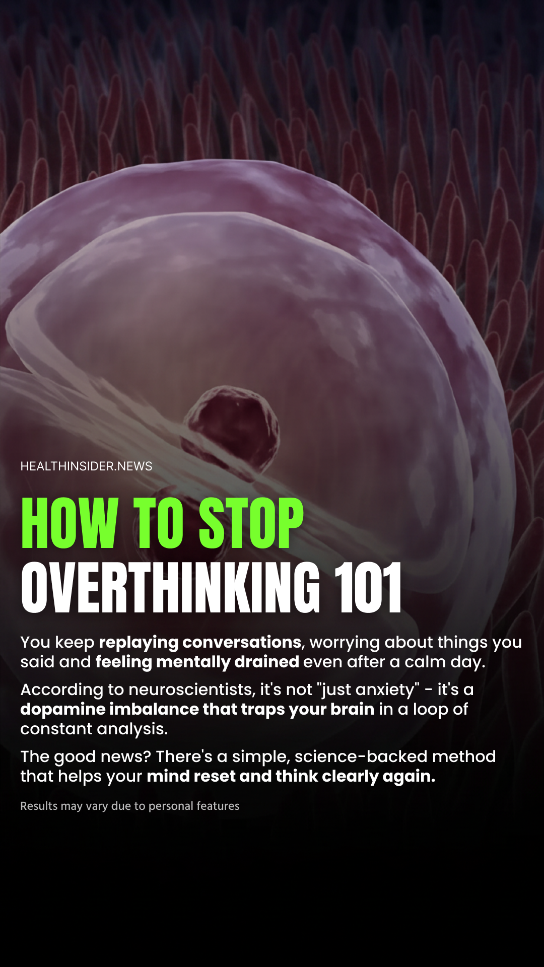 Health Insider Facebook ad
