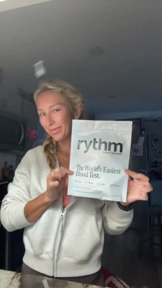 Rythm Health Facebook ad: The Future of Blood Testing