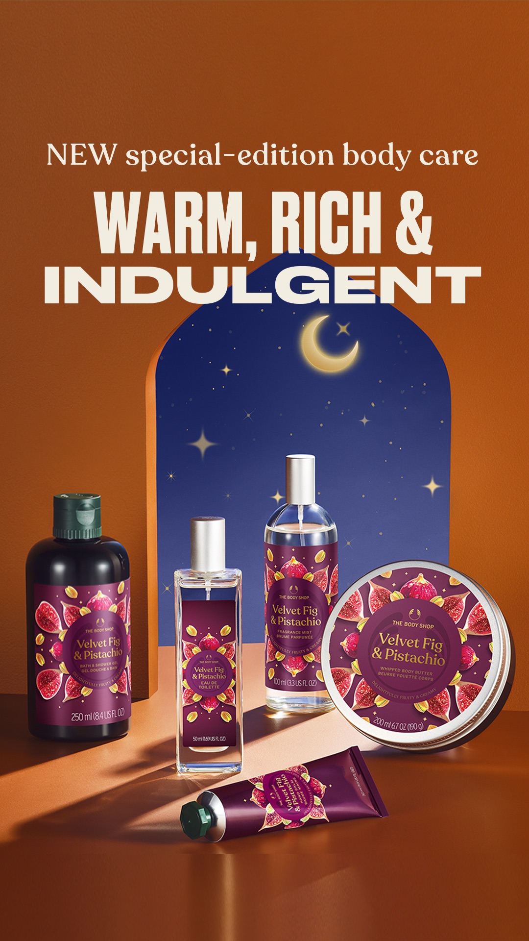 The Body Shop Facebook ad