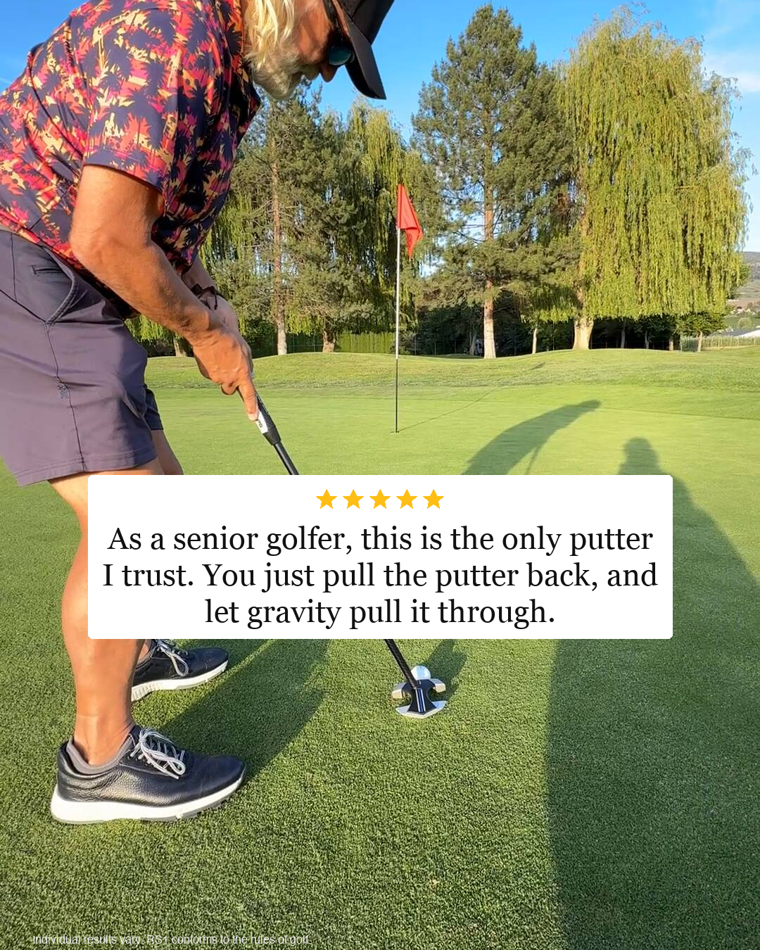 Performance Golf Facebook ad