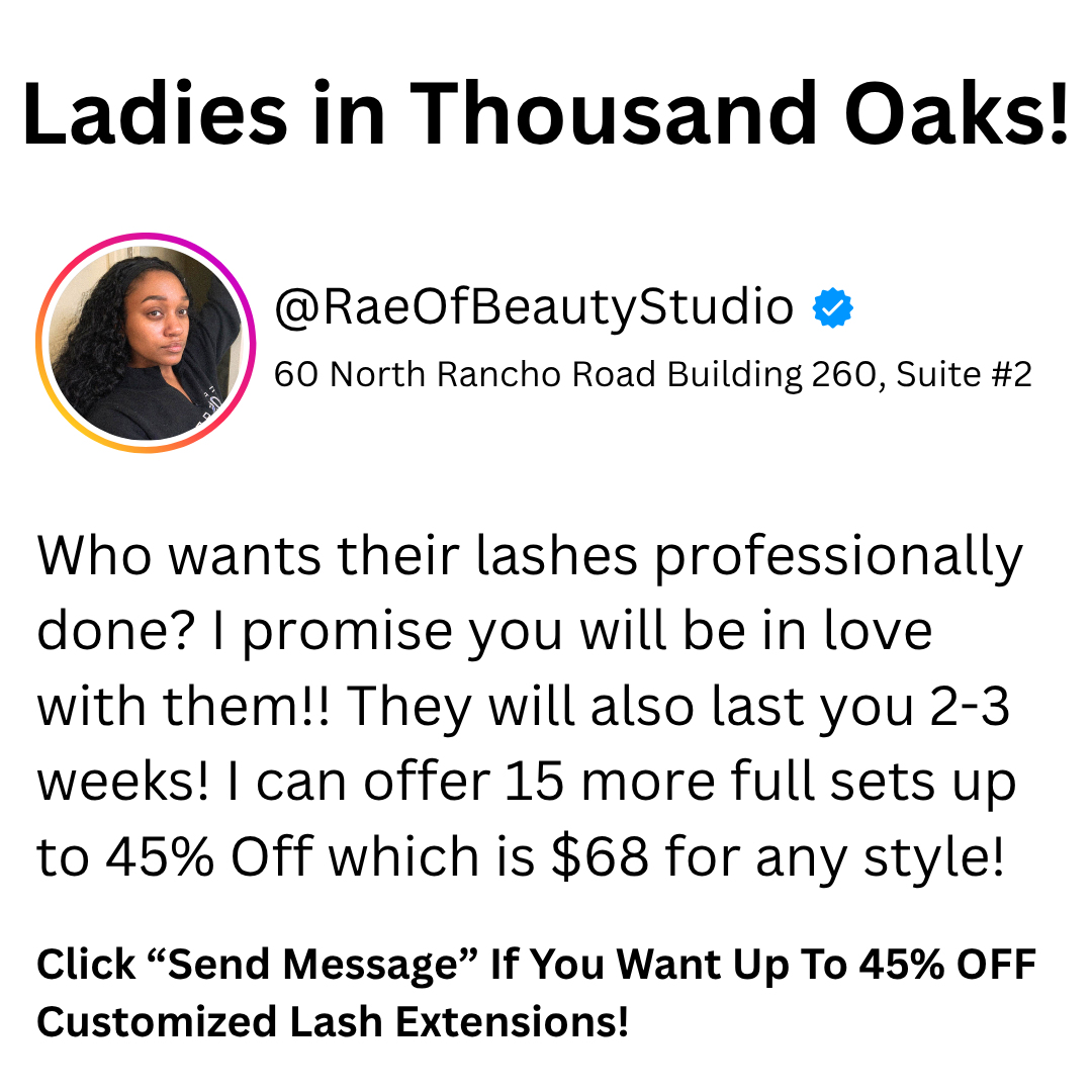 Lash Experts Facebook ad