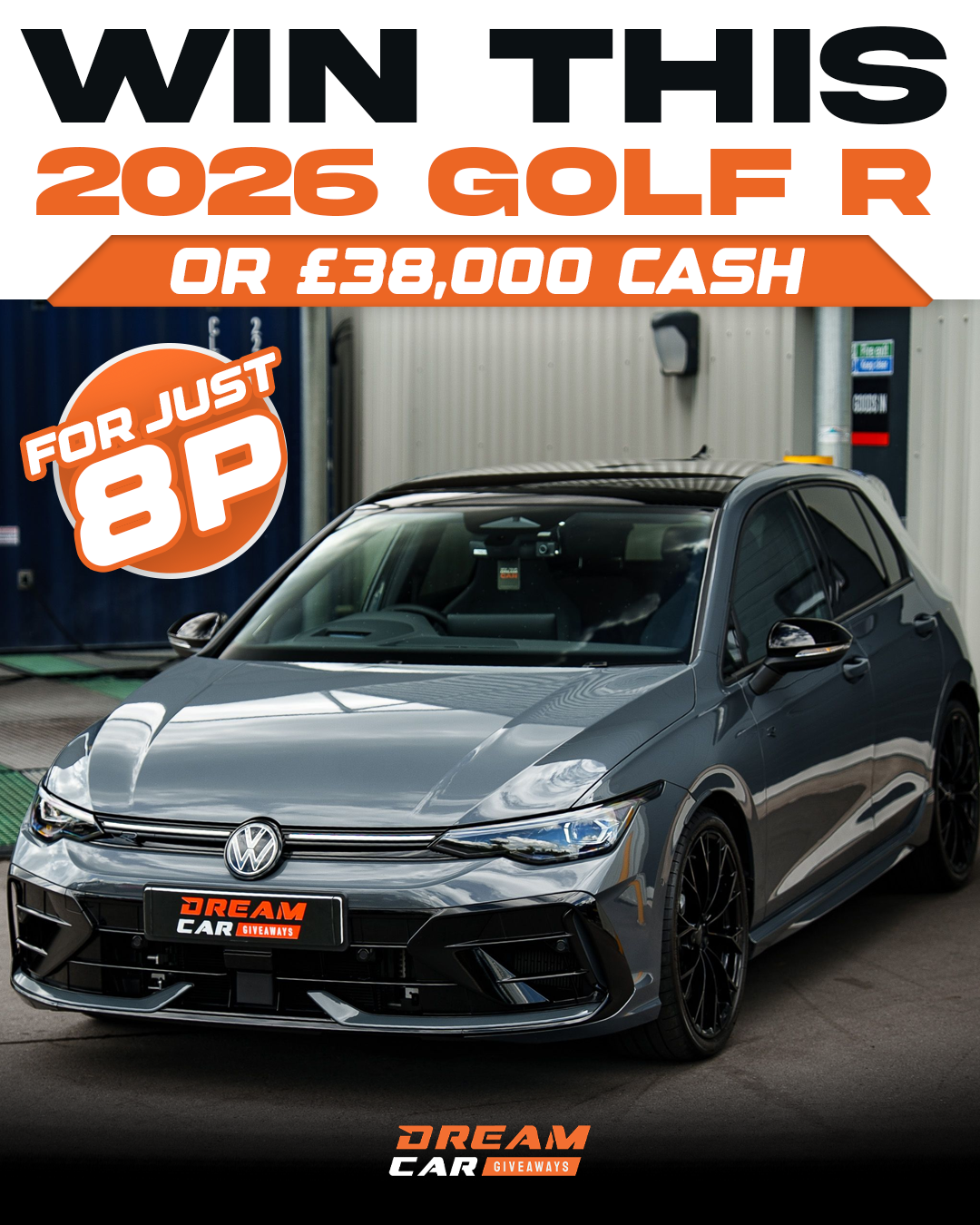 Dream Car Giveaways Facebook ad