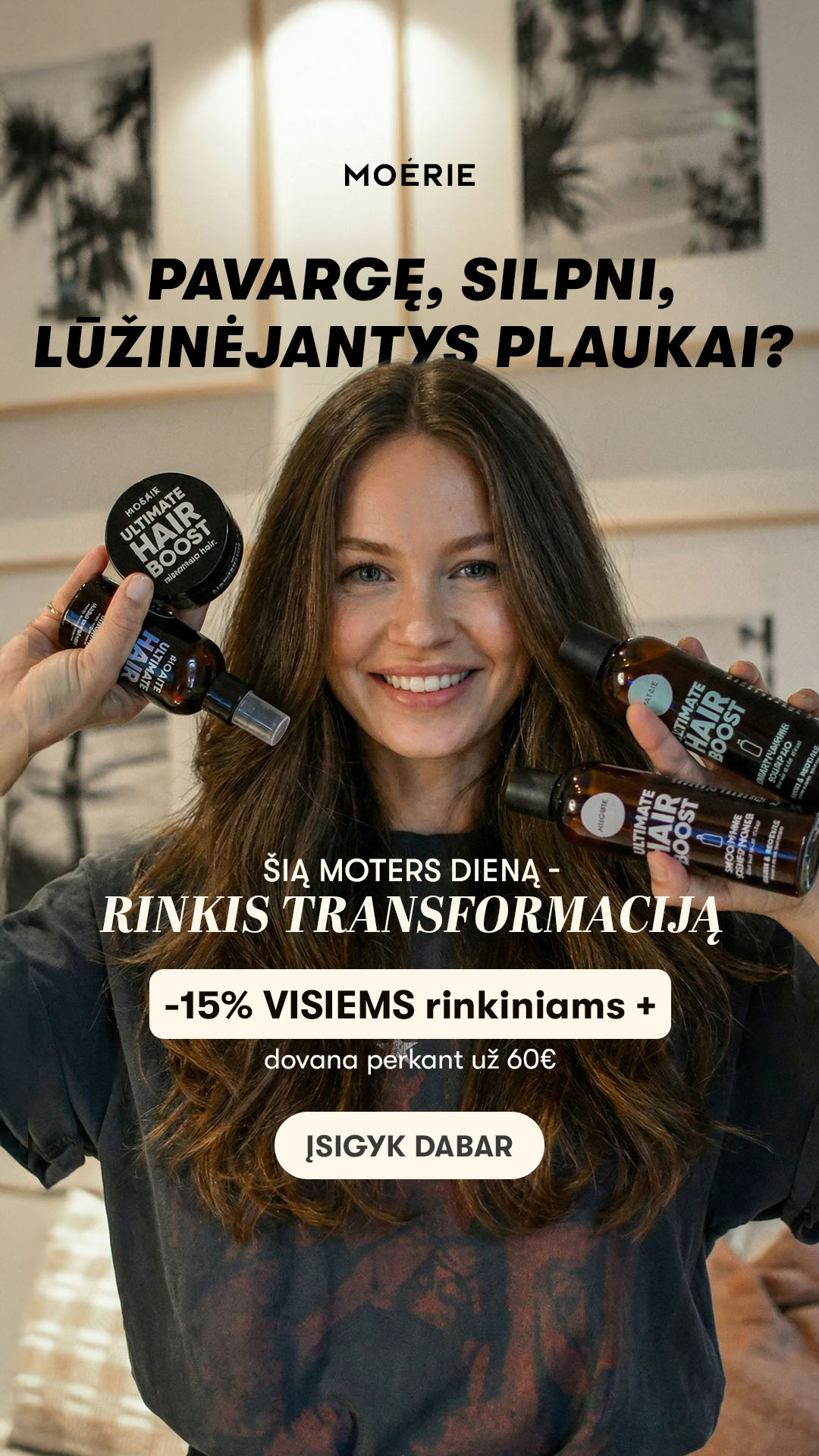 Moérie Beauty Facebook ad