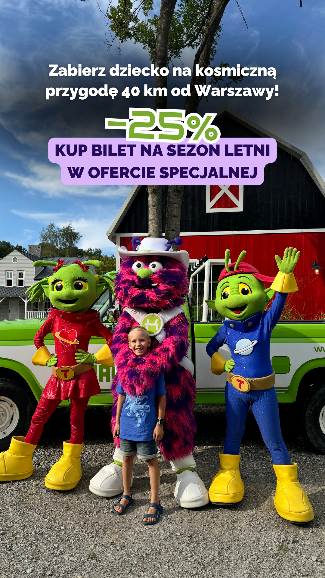 Kosmiczne Ranczo - rodzinny Park Nauki i Atrakcji Facebook ad from Feb 18, 2026