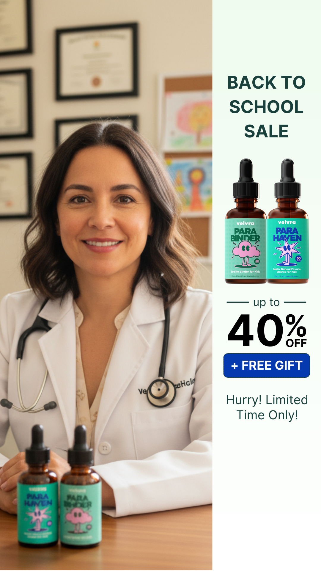 Velvra Wellness Facebook ad