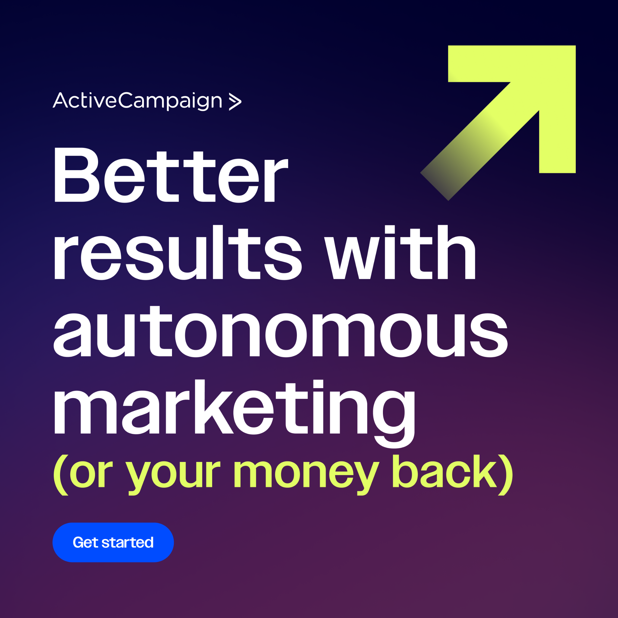 ActiveCampaign Facebook ad