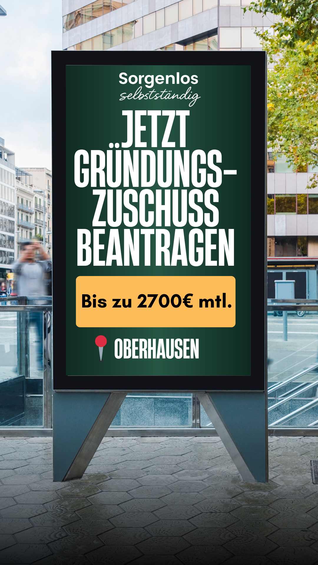 Sorgenlos Selbstständig Facebook ad: Du willst dich in Oberhausen selbstständig machen? Hol dir…